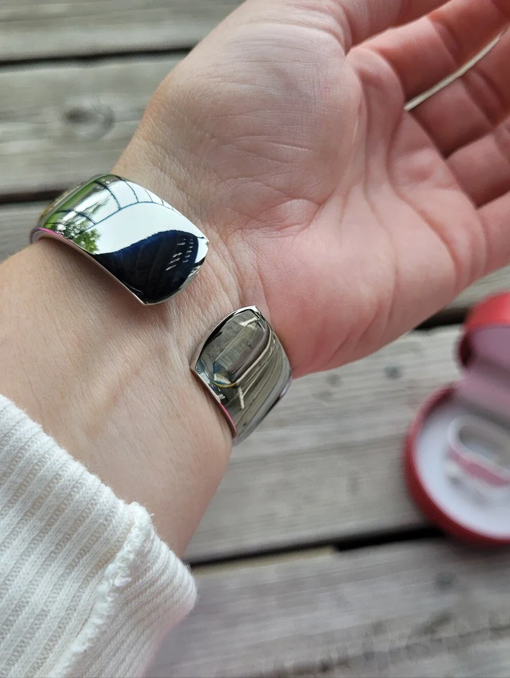 Vintage NIB Vivani Abalone Inlay Women's Wristwatch
